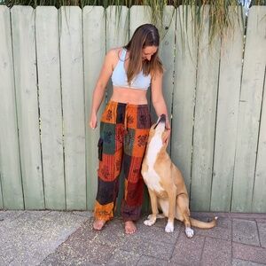 Hipster Patterned Pants